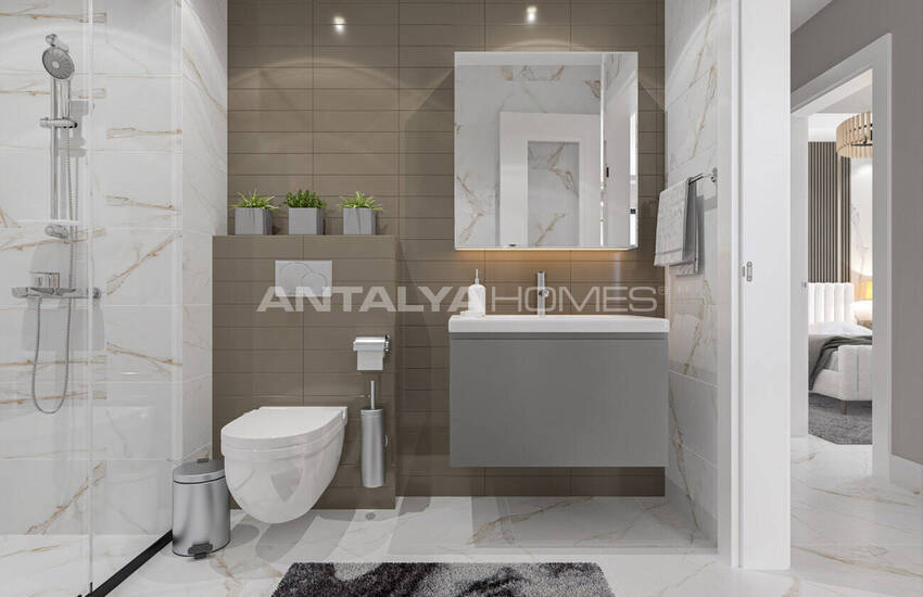 Apartments in a Complex with Rich Social Amenities in Alanya 14