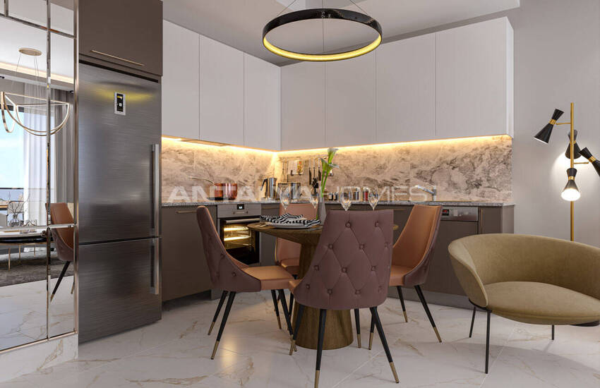 Apartments in a Complex with Rich Social Amenities in Alanya 17