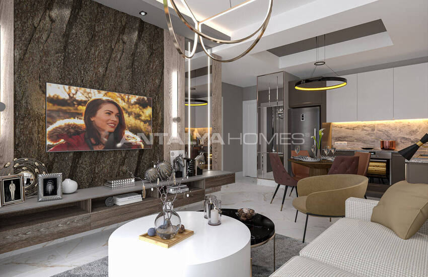 Apartments in a Complex with Rich Social Amenities in Alanya 18
