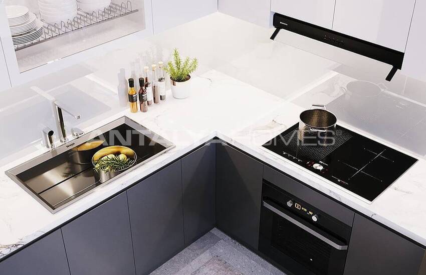 Deluxe Fastighet I Antalya Konyaalti Med Pool 10