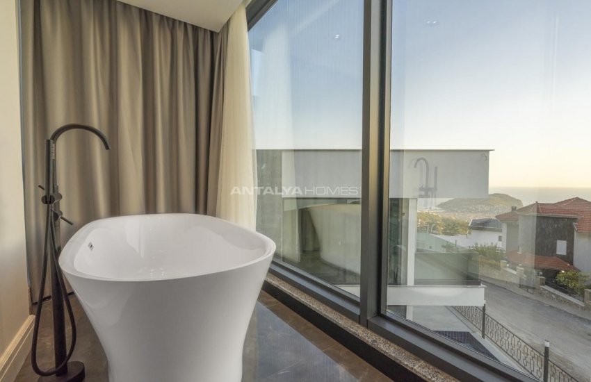 Contemporary Designed Villas with Sea and Castle Views in Alanya 17