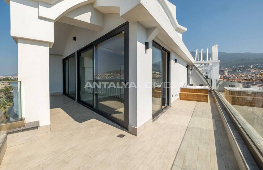 Väl Belägna Bländande Lägenheter Vid Havet I Alanya 41