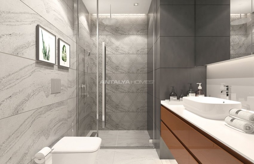 Apartments in a Complex with Rich Facilities in Konyaaltı 16