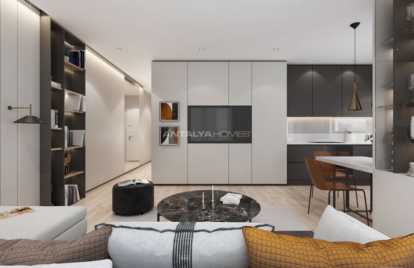 Apartments in a Complex with Rich Facilities in Konyaaltı 10