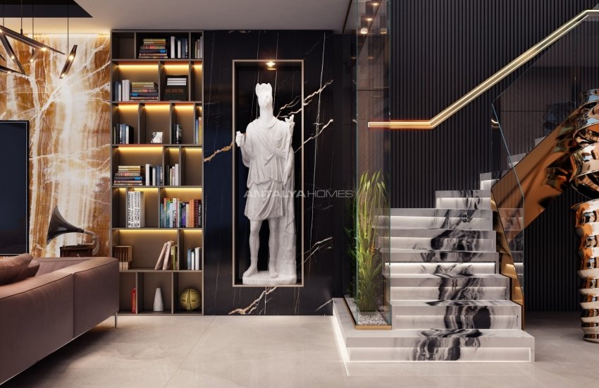 Contemporary Villas with Private Garden and Pool in Alanya 25