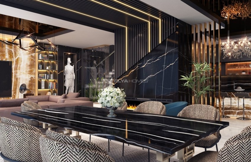 Contemporary Villas with Private Garden and Pool in Alanya 16