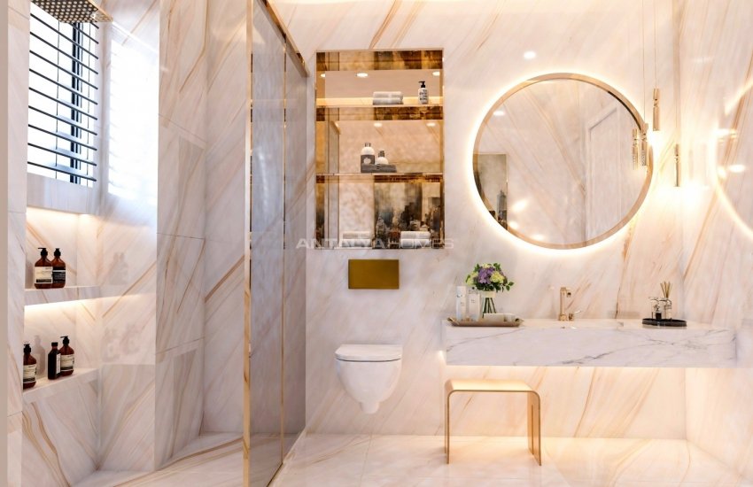 Contemporary Designed Chic Semi Detached Villas in Alanya Center 21