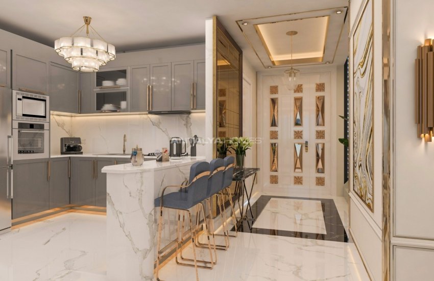 Contemporary Designed Chic Semi Detached Villas in Alanya Center 30