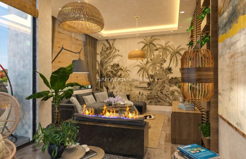 Contemporary Designed Chic Semi Detached Villas in Alanya Center 34