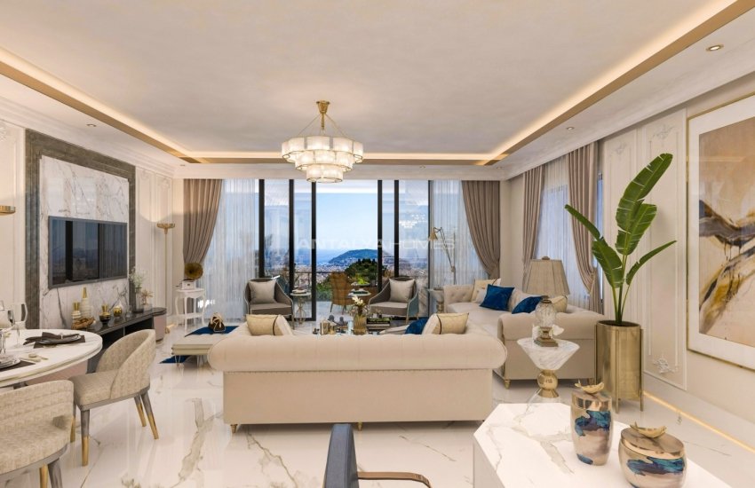 Contemporary Designed Chic Semi Detached Villas in Alanya Center 29