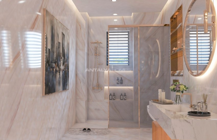 Contemporary Designed Chic Semi Detached Villas in Alanya Center 20