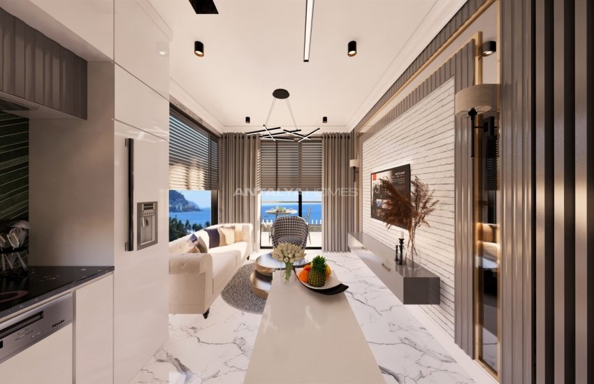 Luxury Apartments with Panoramic Sea Views in Alanya Kestel 24