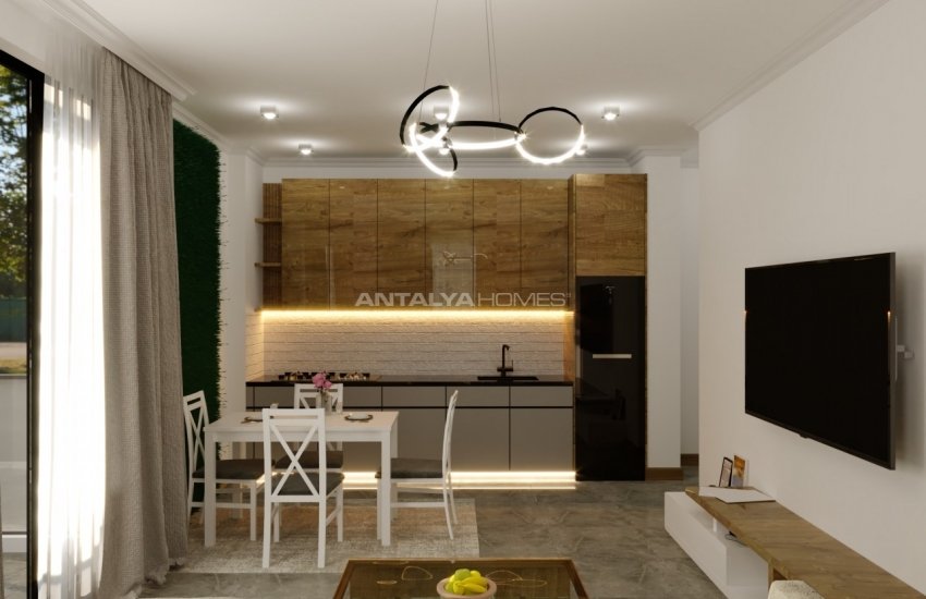 Spacious Flats with City and Sea Views in Alanya Mahmutlar 15