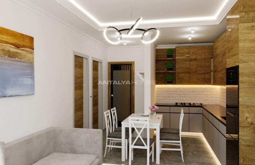 Spacious Flats with City and Sea Views in Alanya Mahmutlar 17