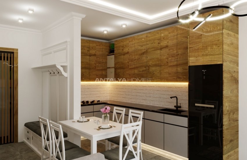 Spacious Flats with City and Sea Views in Alanya Mahmutlar 18