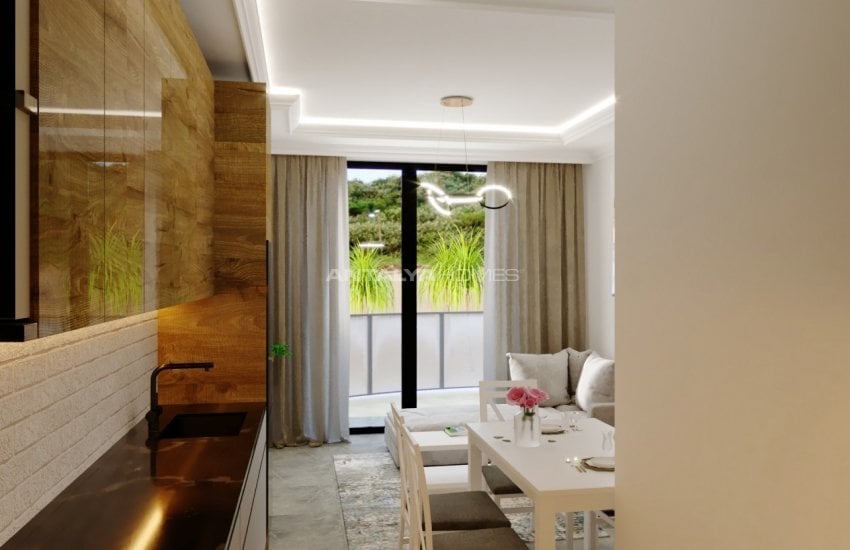 Spacious Flats with City and Sea Views in Alanya Mahmutlar 20