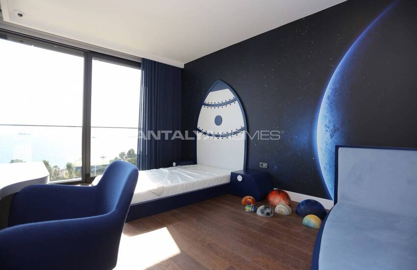 Panoramic Sea View Apartment in Antalya Konyaalti 53