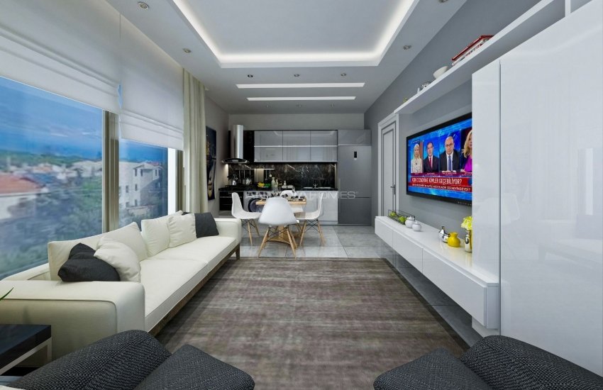 Luxurious Flats Close to the Sea and All Amenities in Alanya 12