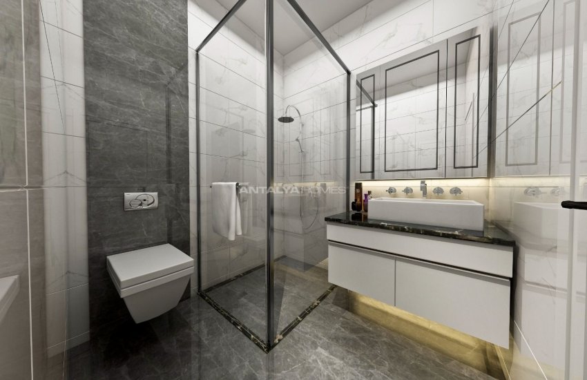 Luxurious Flats Close to the Sea and All Amenities in Alanya 14