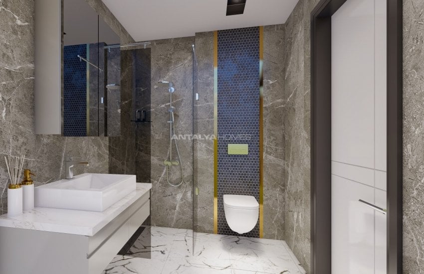 Immobilien In Einem Projekt Mit Privatstrand In Alanya 22