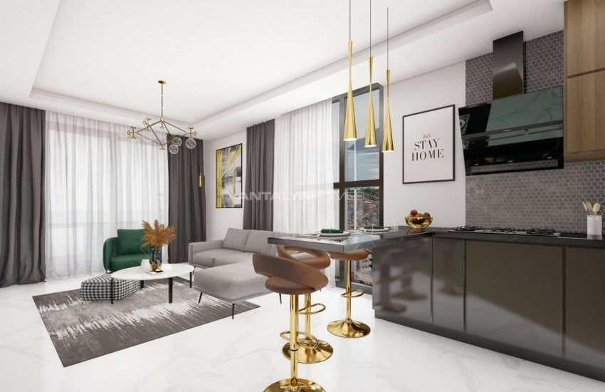 Immobilien In Einem Projekt Mit Privatstrand In Alanya 19