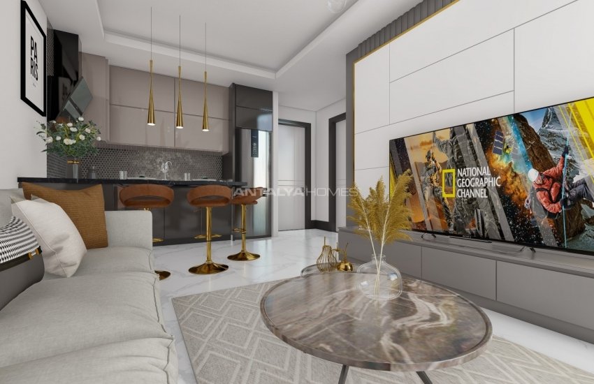 Immobilien In Einem Projekt Mit Privatstrand In Alanya 15