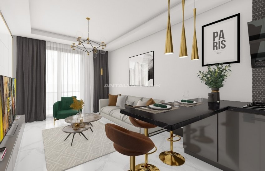 Immobilien In Einem Projekt Mit Privatstrand In Alanya 14