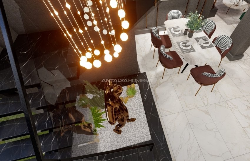 Havsutsikt Lägenheter I Ett Komplex I Alanya Avsallar 26