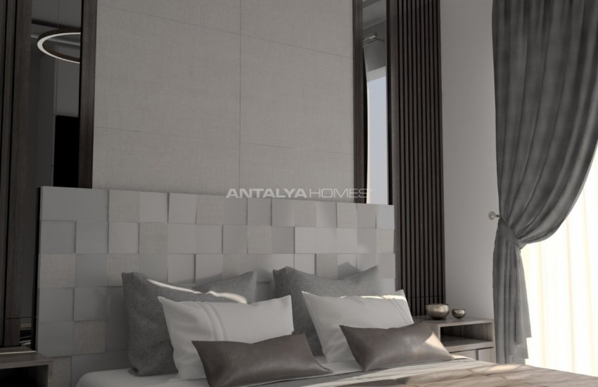 Alanya Avsallar'da Olanaklara Yakın Deniz Manzaralı Daireler 6