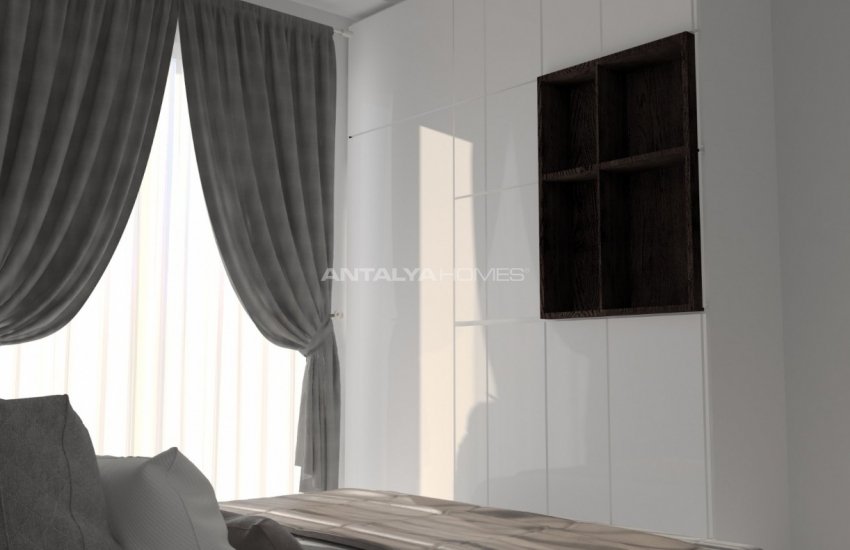 Alanya Avsallar'da Olanaklara Yakın Deniz Manzaralı Daireler 7