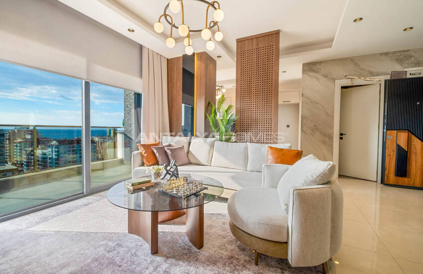 New Apartments Close to the Beach in the Center of Mahmutlar