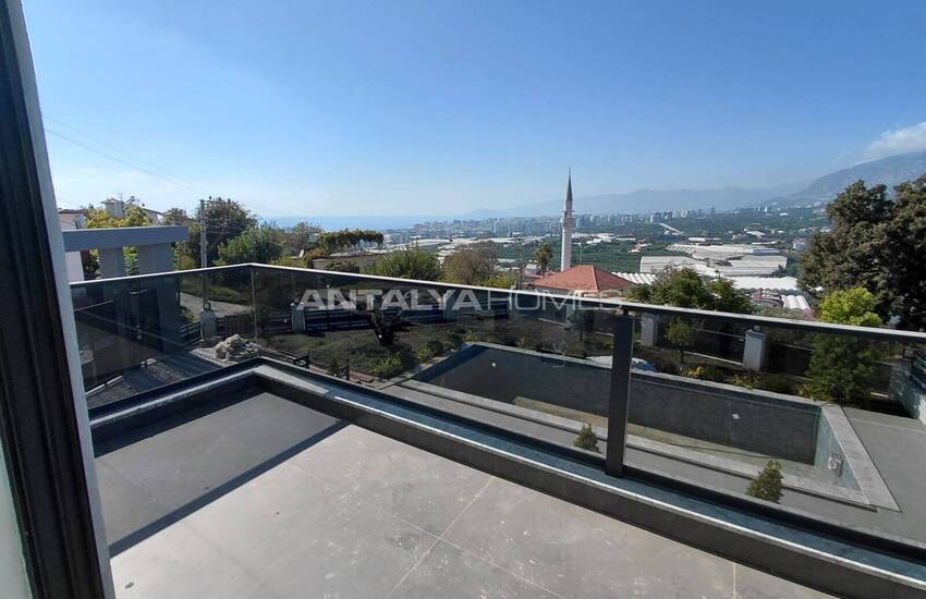 Villas Vue Sur Château Et Mer Avec Piscines Privées À Alanya 27