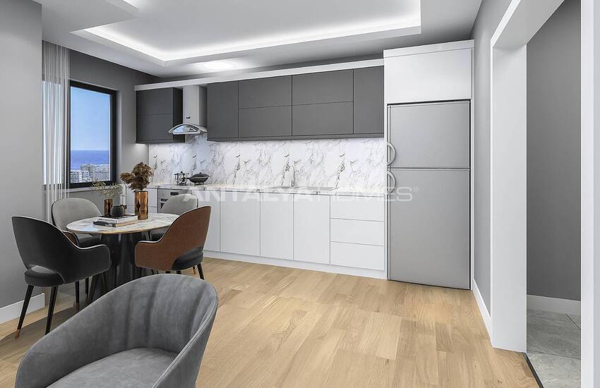 New Apartments with Wonderful Sea View in Mahmutlar, Alanya 8