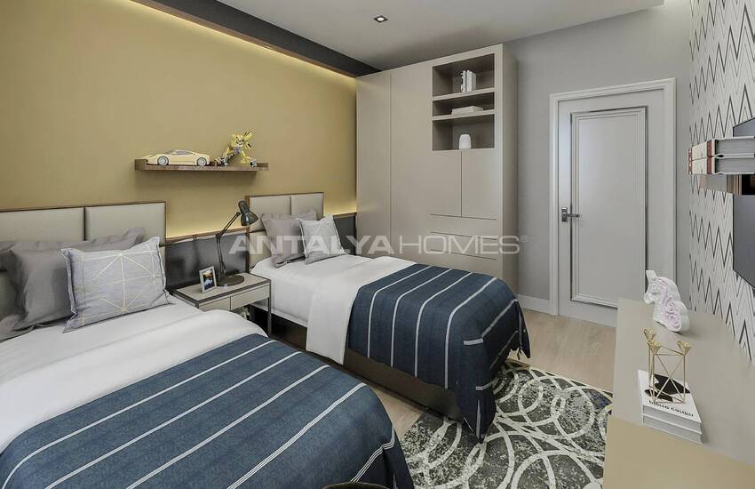 New Apartments with Wonderful Sea View in Mahmutlar, Alanya 21