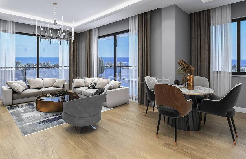 New Apartments with Wonderful Sea View in Mahmutlar, Alanya 10