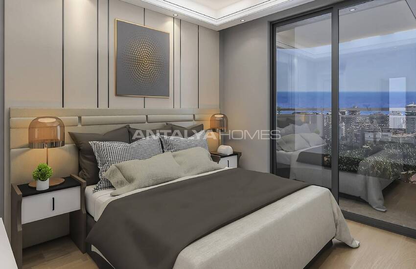 New Apartments with Wonderful Sea View in Mahmutlar, Alanya 13