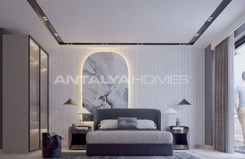 Chic Villas with Magnificent Sea Views in Alanya Center 19