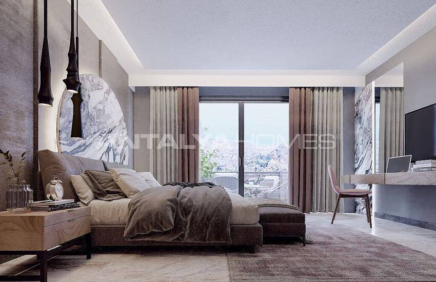 Chic Villas with Magnificent Sea Views in Alanya Center 20