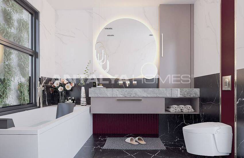 Chic Villas with Magnificent Sea Views in Alanya Center 22