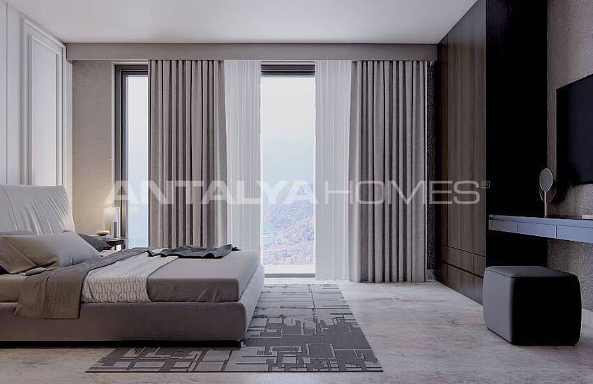 Chic Villas with Magnificent Sea Views in Alanya Center 24