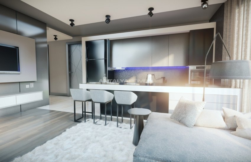 Antalya'da Lara Plajına Yakın Yatırım İçin Uygun Daireler 19