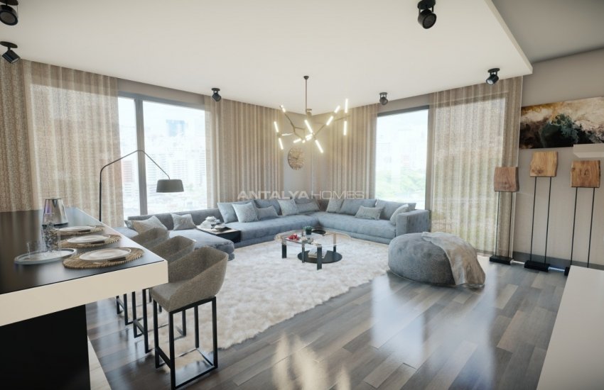 Antalya'da Lara Plajına Yakın Yatırım İçin Uygun Daireler 11
