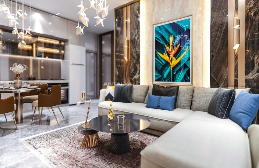 Modern Apartments in a Luxurious Project in Alanya Center 11