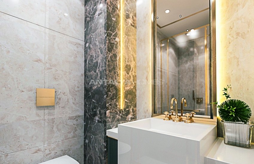 Modern Apartments in a Luxurious Project in Alanya Center 15