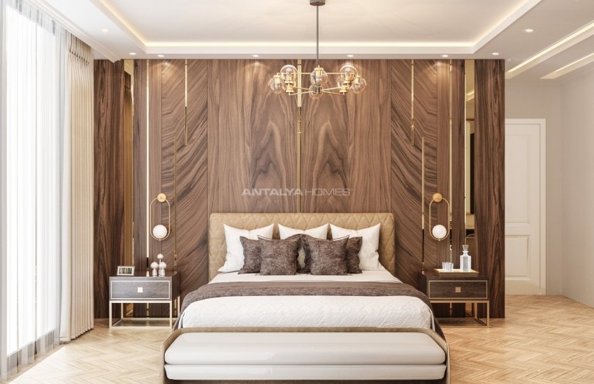 Contemporary Design Villas with Pool and Garden in Alanya 16