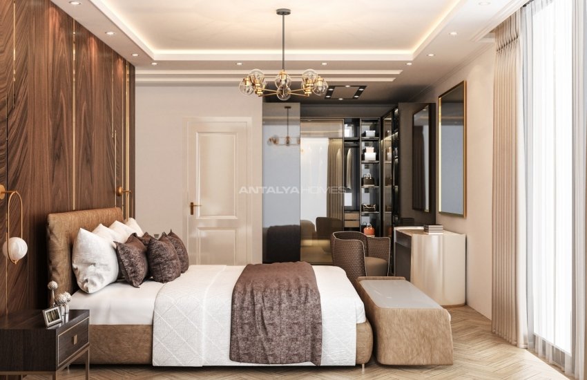 Contemporary Design Villas with Pool and Garden in Alanya 17