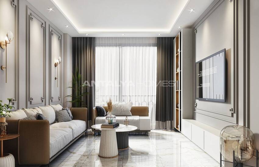 Chic Apartments with Rich Social Facilities in Alanya Oba 11