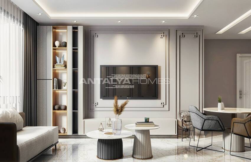 Chic Apartments with Rich Social Facilities in Alanya Oba 13