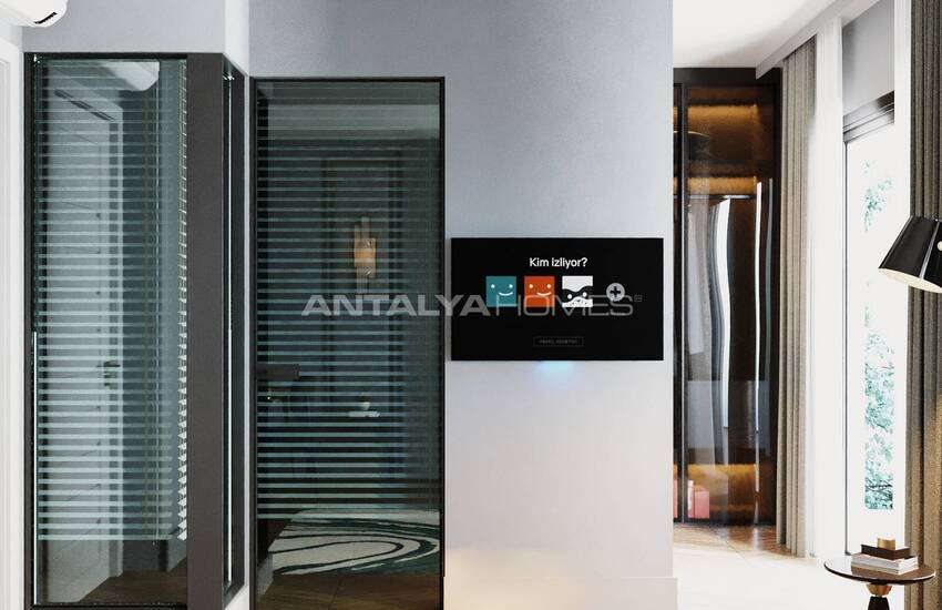 Villas Triplex Avec Jardin Privé Et Piscine À Alanya 12