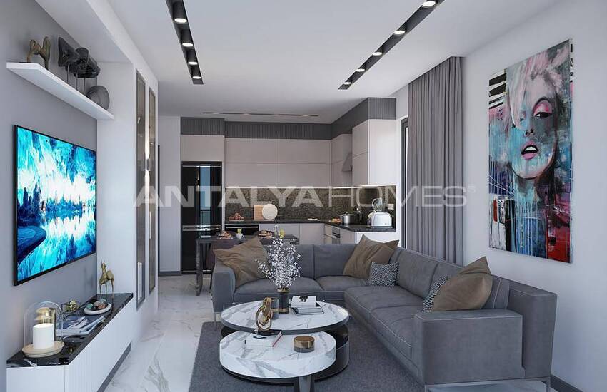 Well Located Apartments in a Featured Project in Alanya 28